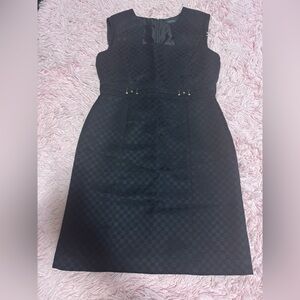 Tahari Black Sleeveless Sheath Dress -Size 12 - EUC